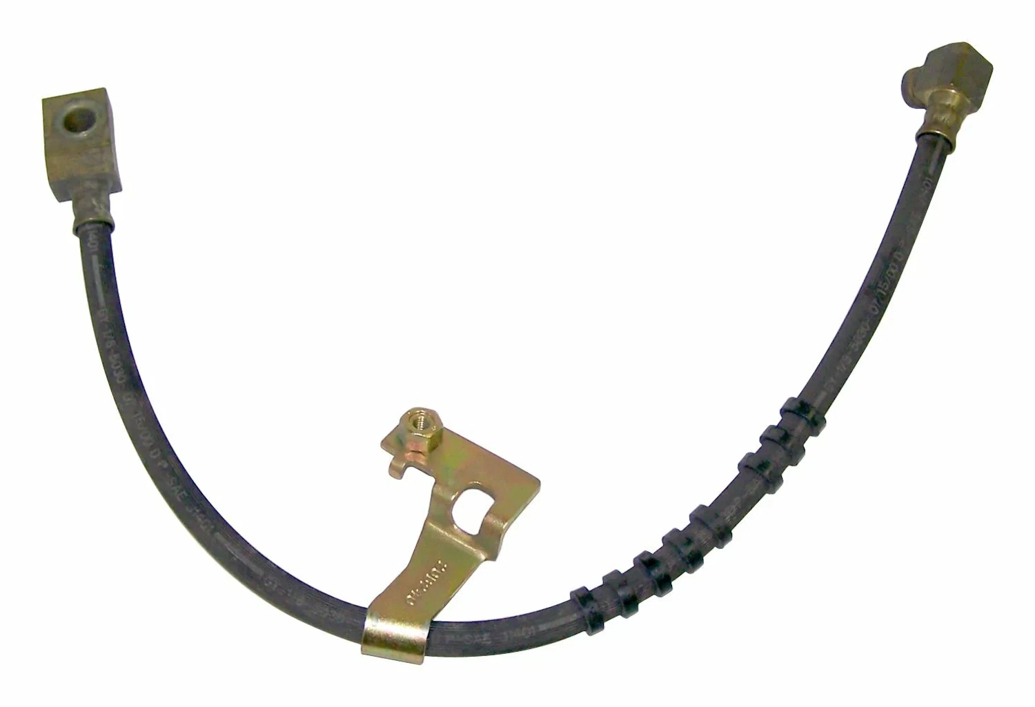 Crown Automotive - Metal Black Brake Hose - 4313630